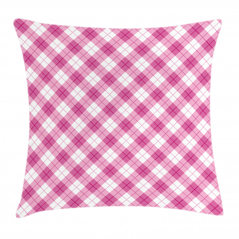 Diagonal Pastel Color Pillow Cover