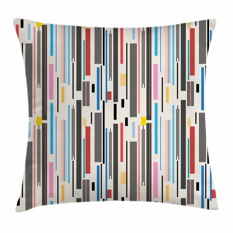 Various Color Stripes Pillow Cover