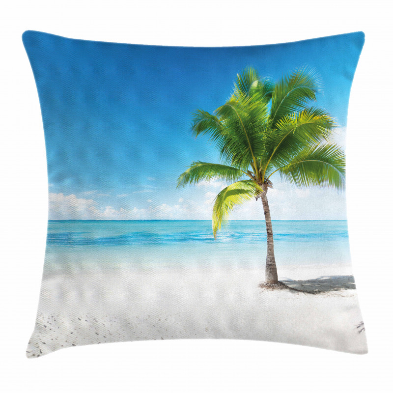 Sea Ocean Palm Trees Pillow Cover
