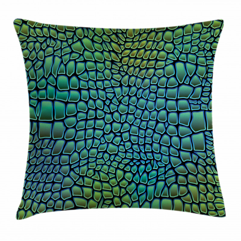 Alligator Skin Pillow Cover