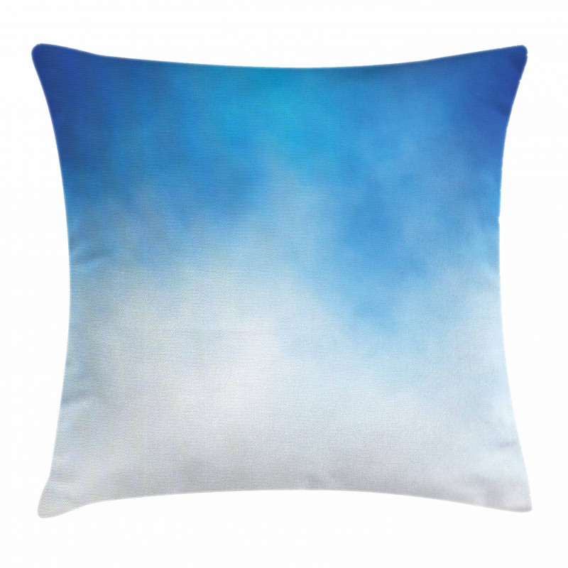 White Cloud in Clear Sky Pillow Cover