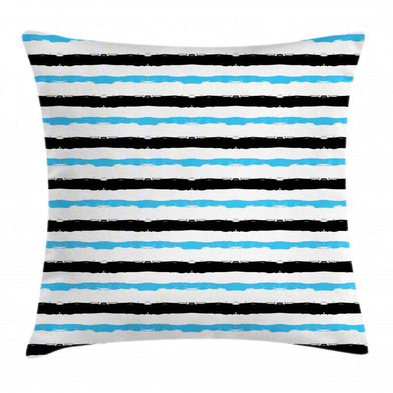 Color Bands Stripes Pillow Cover