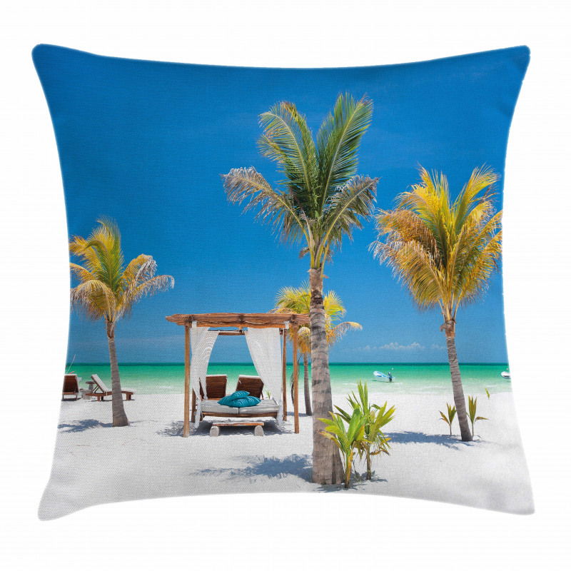 Ocean Coastline Holiday Pillow Cover