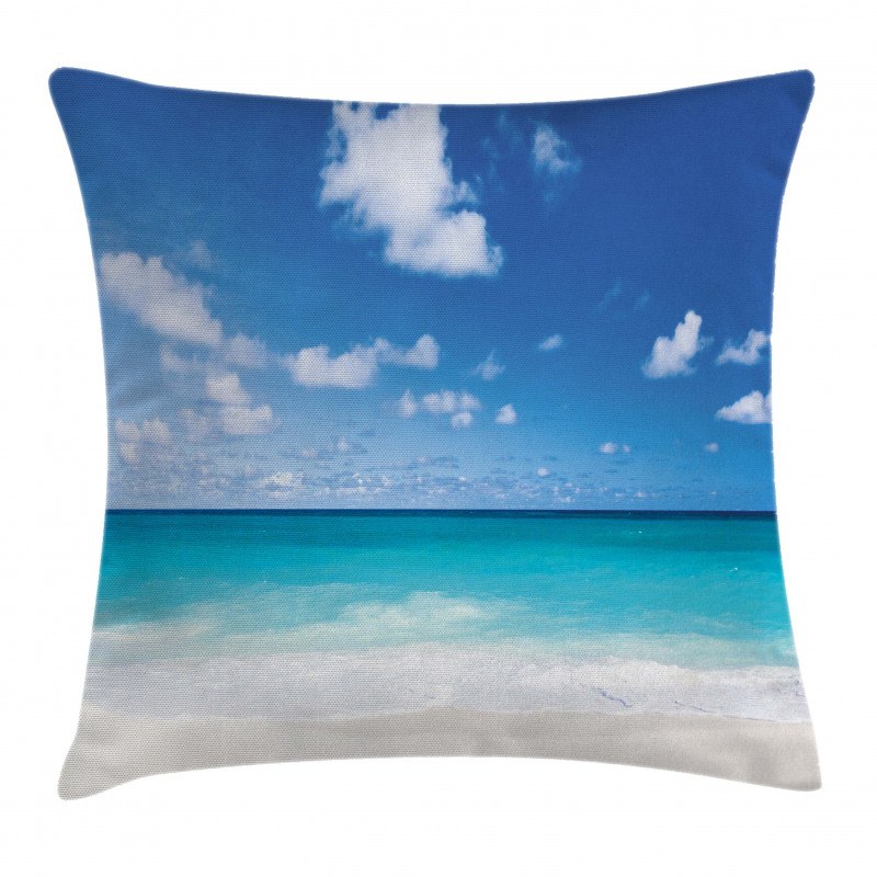 Barbados Coastline Summer Pillow Cover
