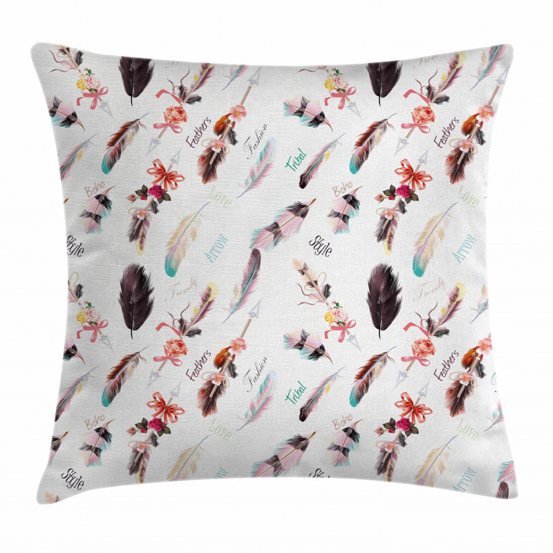 Fashion Feathers Pillow Cover