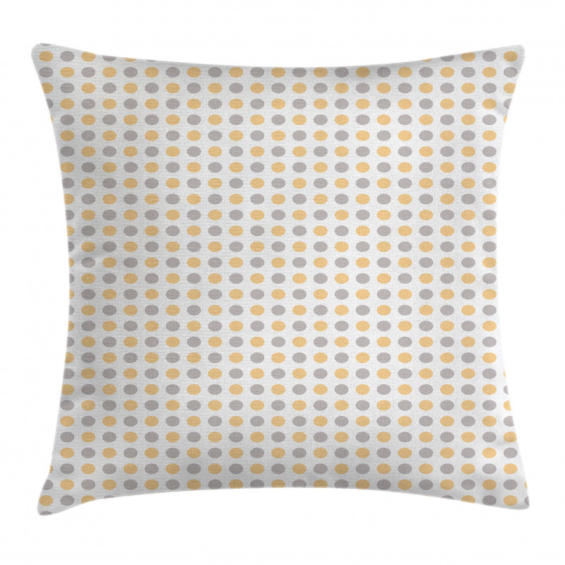 Shabby Colored Dots Pillow Cover