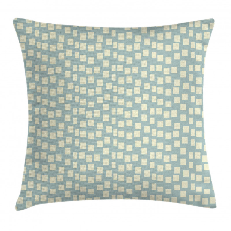 Big Small Squares Tile Pillow Cover