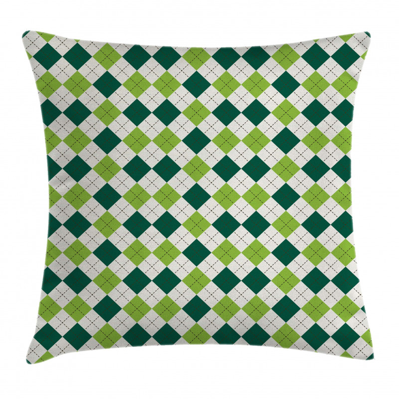 Vintage Diamond Line Pillow Cover