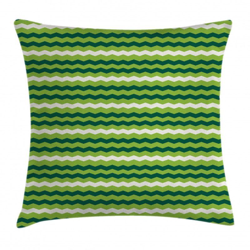 Wavy Lines Irish Cultural Pillow Cover