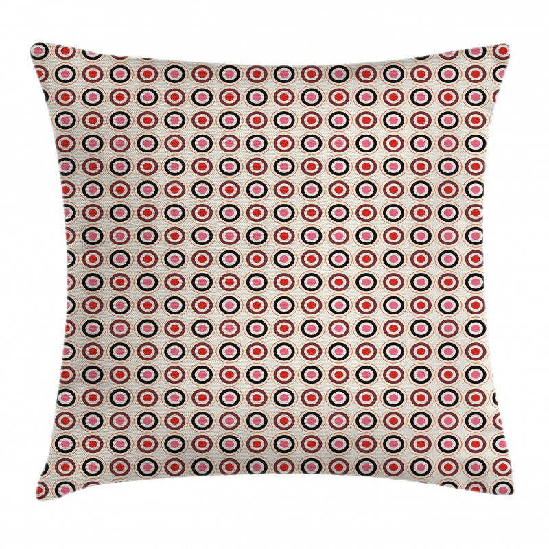 Circles Geometrical Art Pillow Cover