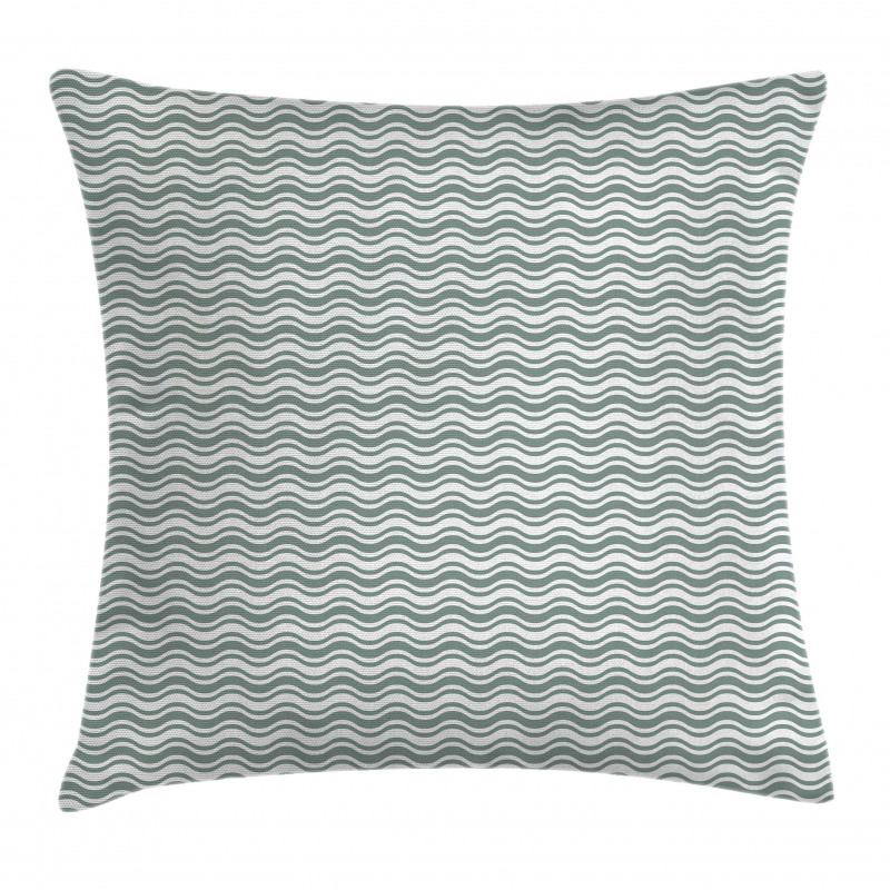 Curvy Stripes Waves Pillow Cover