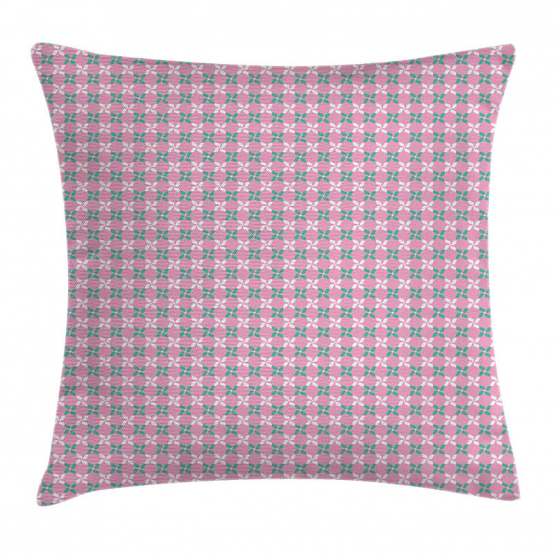 Spring Flowers Chain Pillow Cover