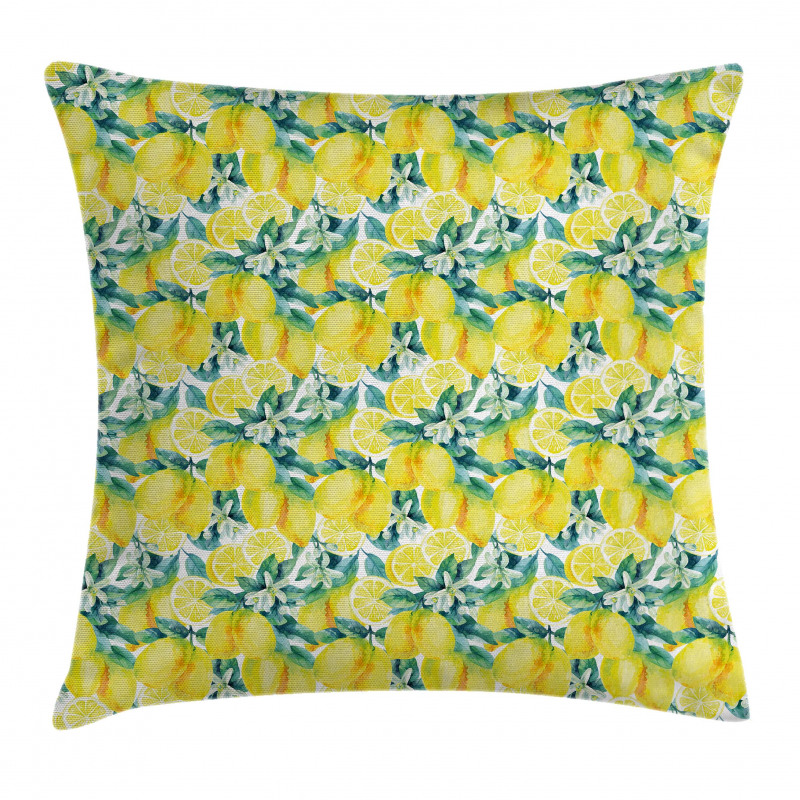 Watercolor Murky Hazy Pillow Cover