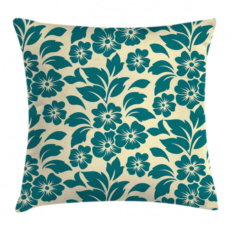 Flower Bloom Spring Pillow Cover