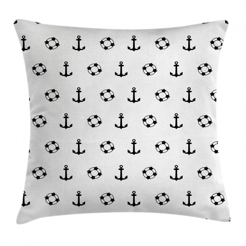 Anchors and Lifebuoys Pillow Cover