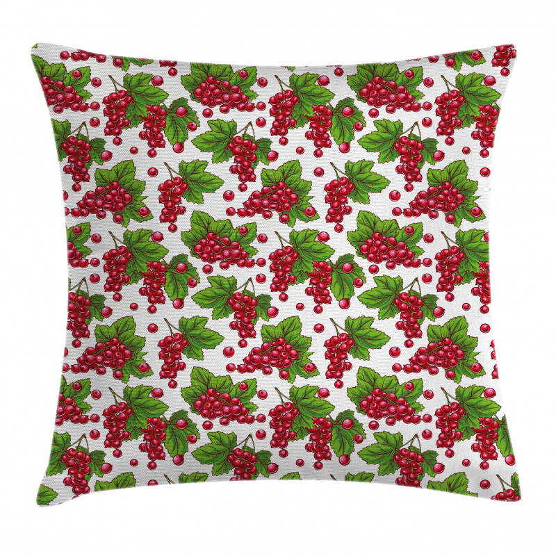 Grape Fruit Harvest Pillow Cover