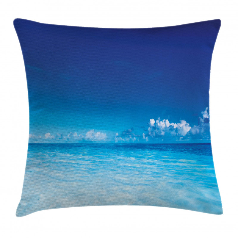 Ocean Beach Sea Scenery Pillow Cover