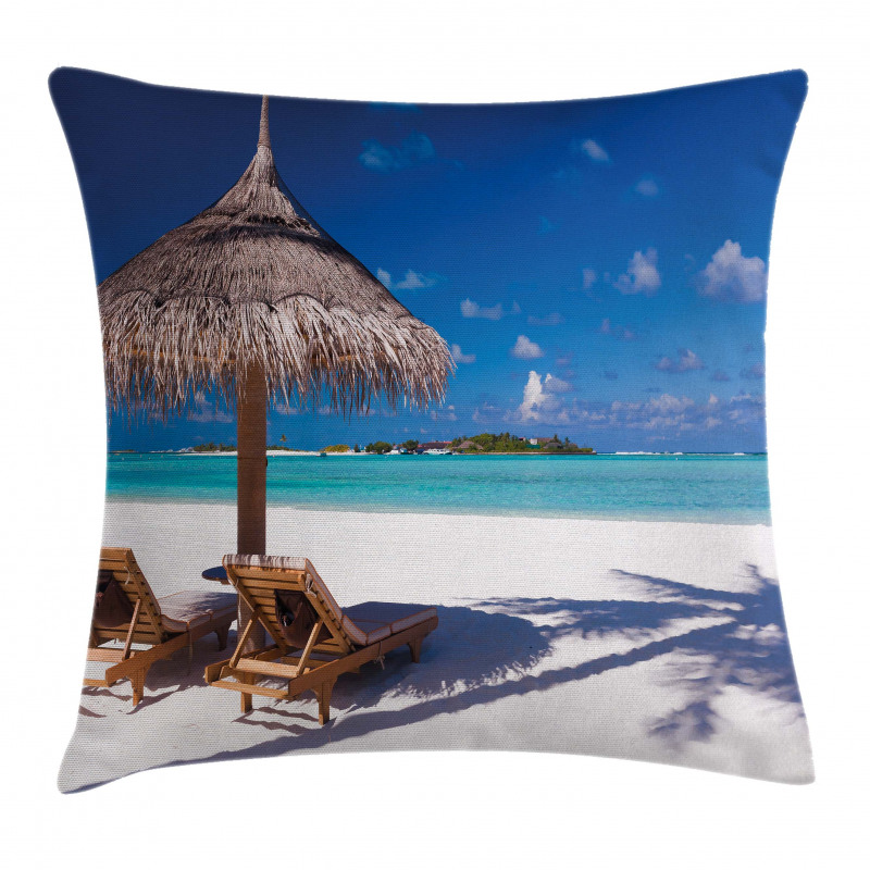 Island Caribbean Sealife Pillow Cover