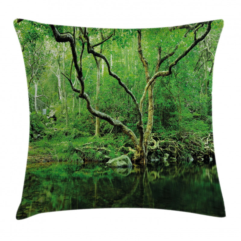 Nature Theme Jungle Pillow Cover