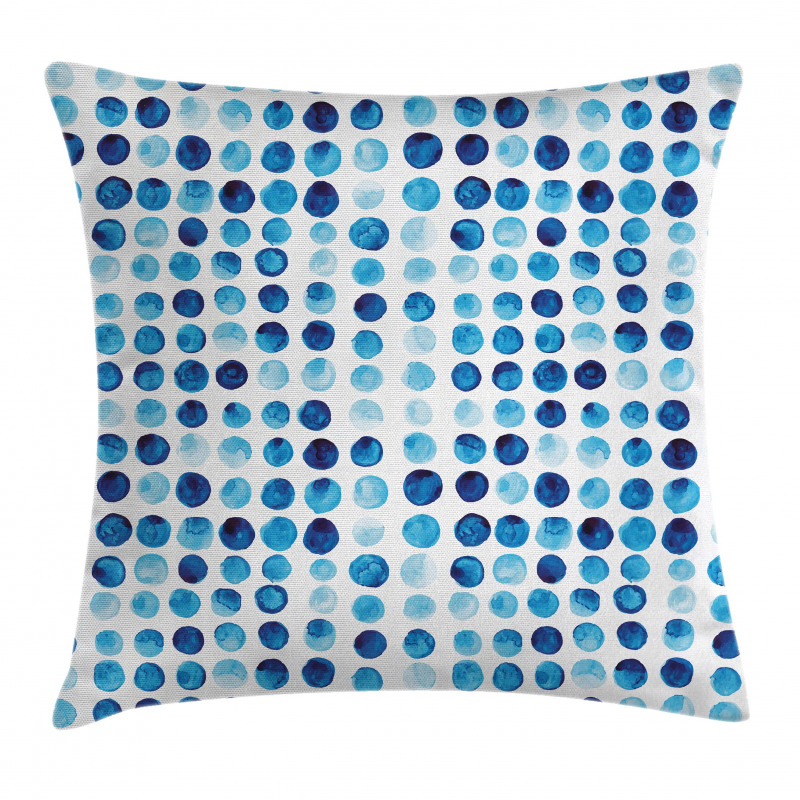 Hand Drawn Circles Cells Pillow Cover