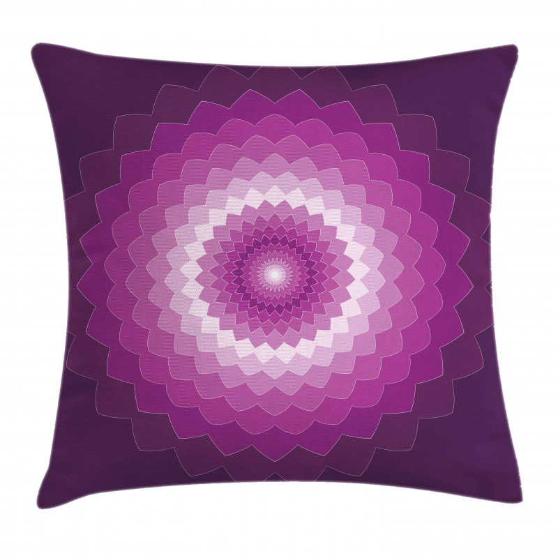 Optical Carnation Pillow Cover