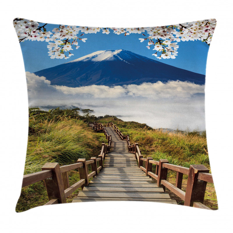 Mountain Valley Road Pillow Cover