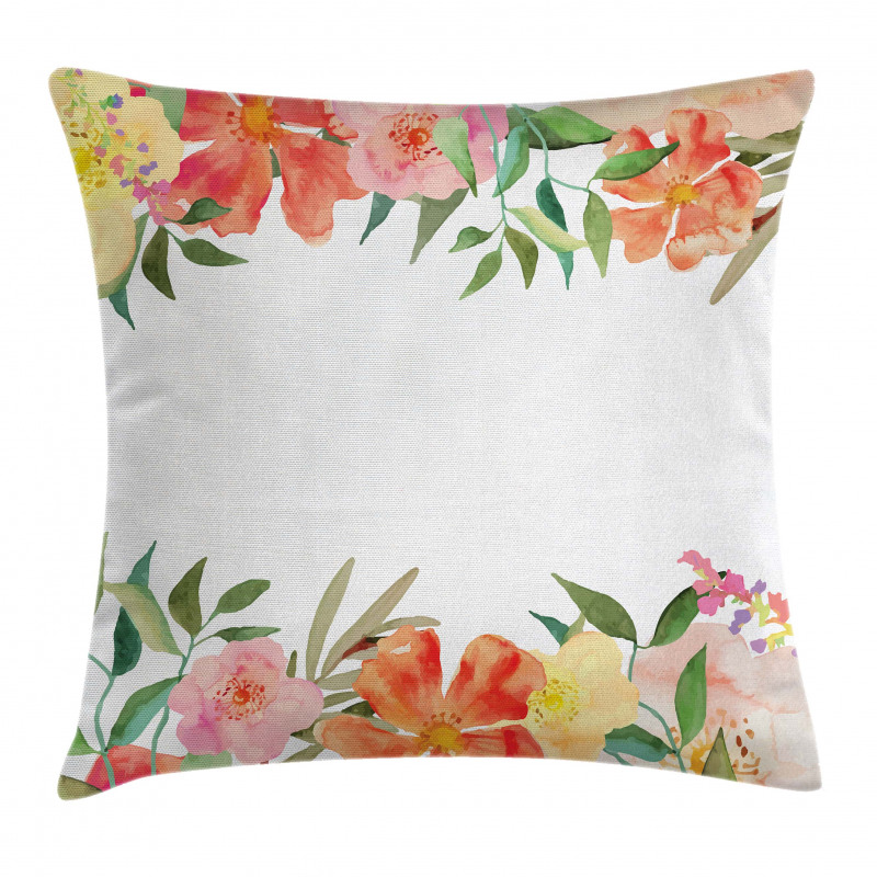 Soft Flower Petals Pillow Cover