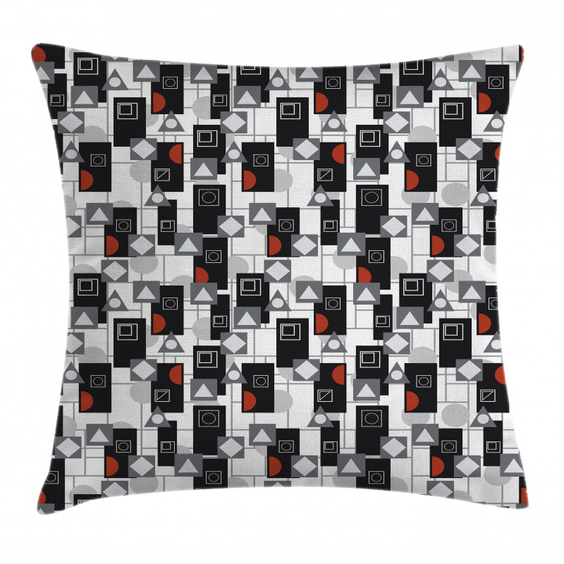 Creative Modern Shapes Pillow Cover