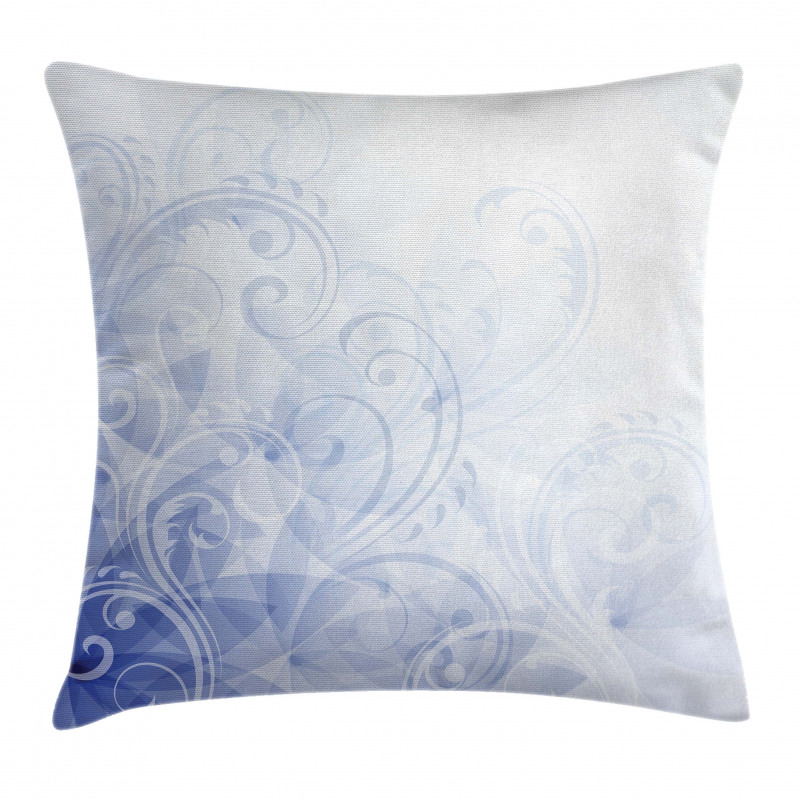 Abstract Floral Curl Pillow Cover