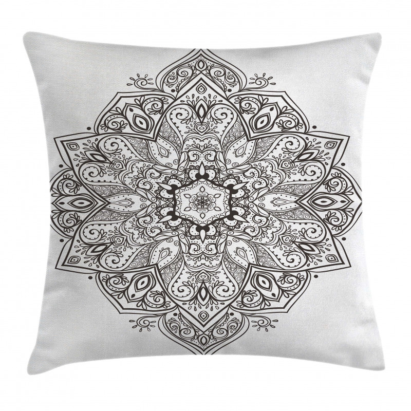 Eastern Psychedelic Pillow Cover