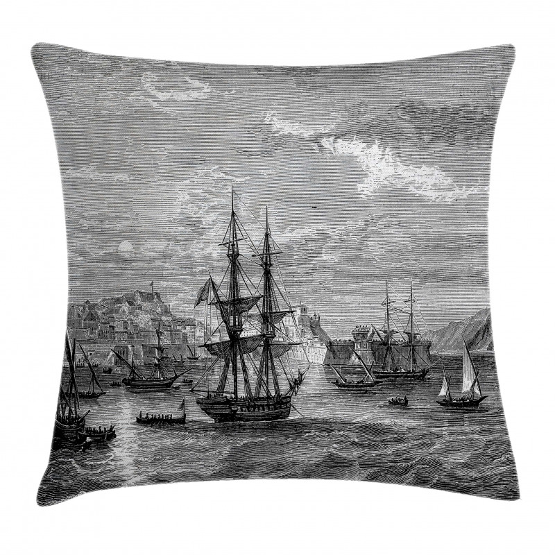 History of France Elba Pillow Cover