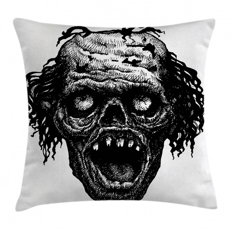 Zombie Evil Dead Man Pillow Cover