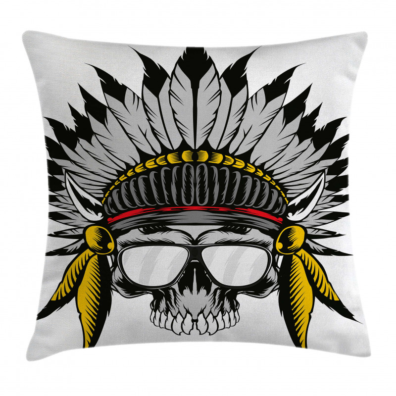 Tribe Leader Feather Head Pillow Cover