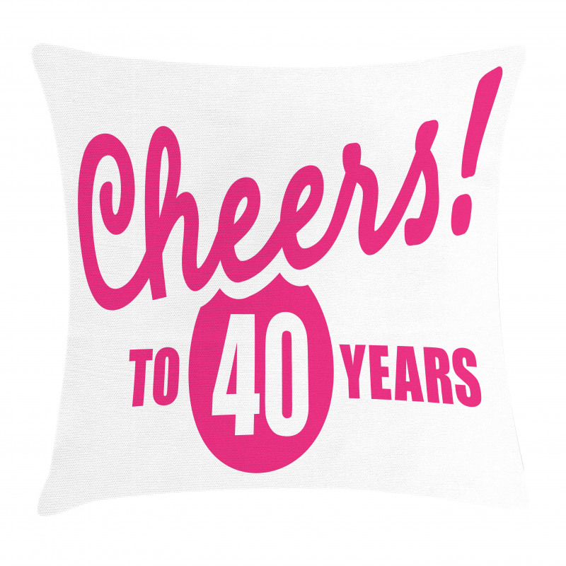 Cheery Greeting Pillow Cover