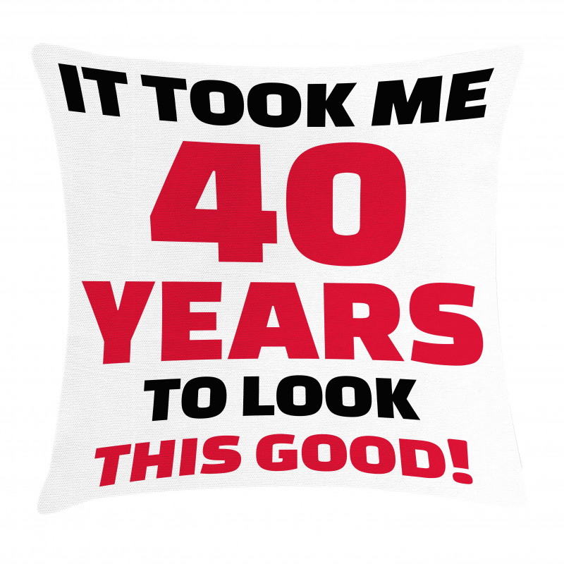 40 Looking Pillow Cover