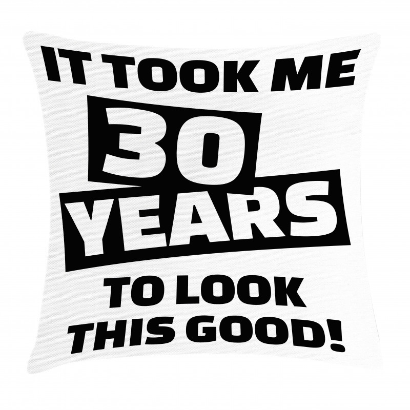 Funny Slogan Pillow Cover