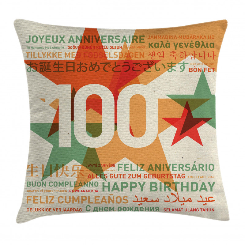 Birthday Wishes Pillow Cover