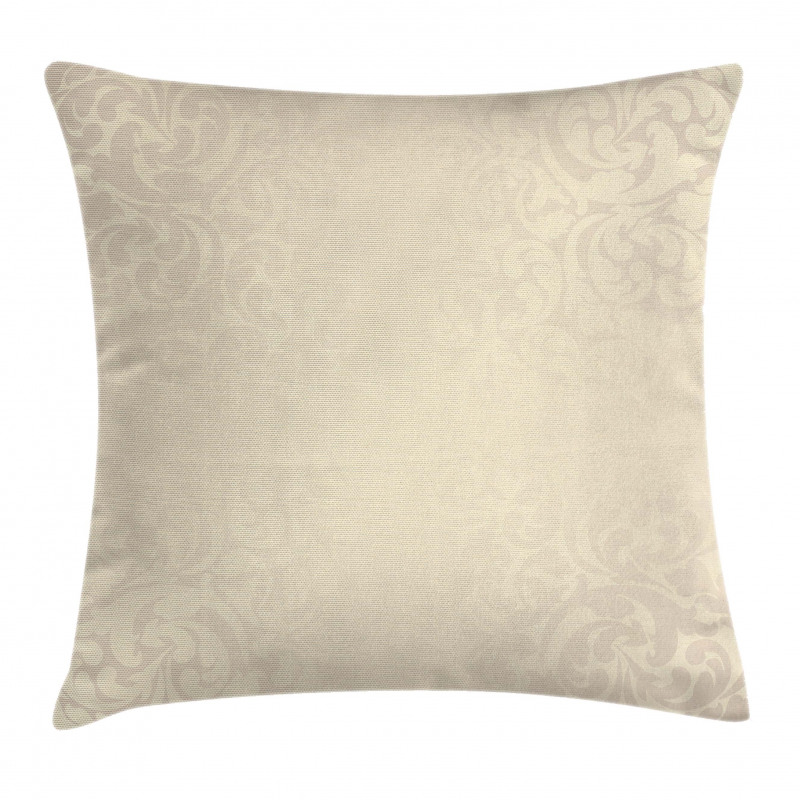 Monochrome Damask Pillow Cover
