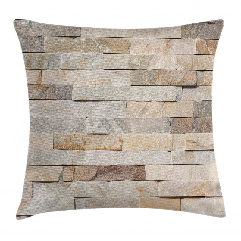 Brick Wall City Pillow Cover