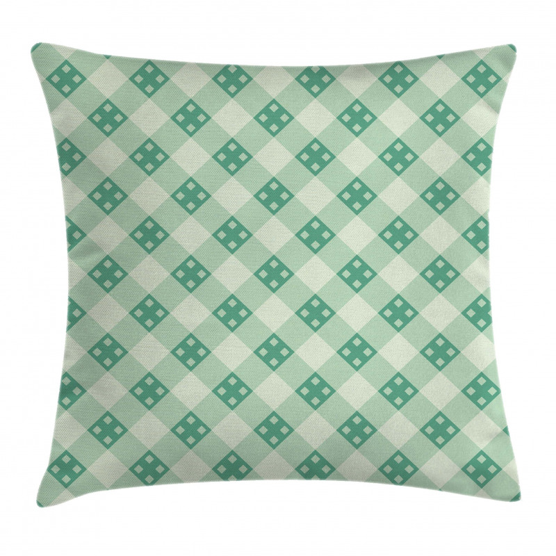 Striped Geometrical Tile Pillow Cover