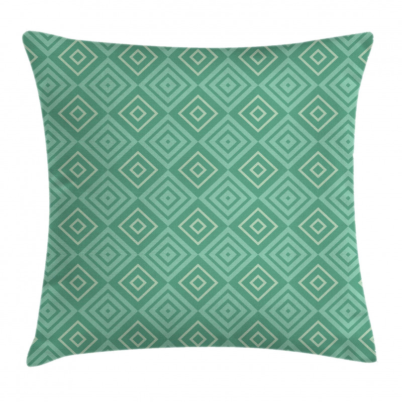 Nested Squares Pattern Pillow Cover