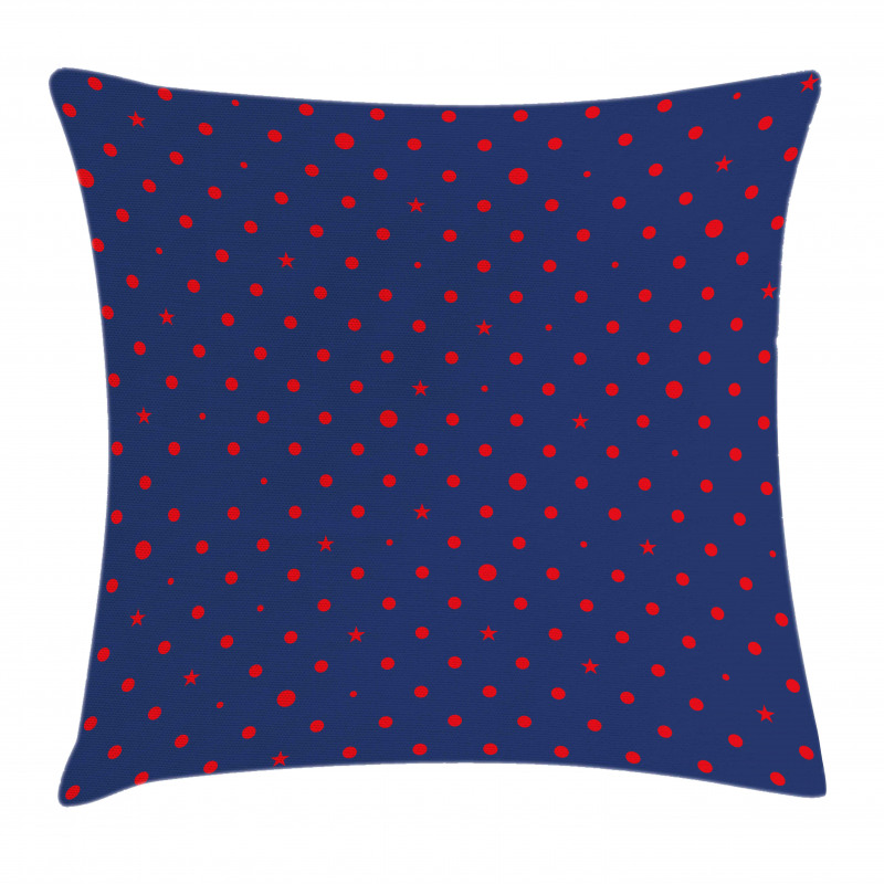 Dots Star Pillow Cover
