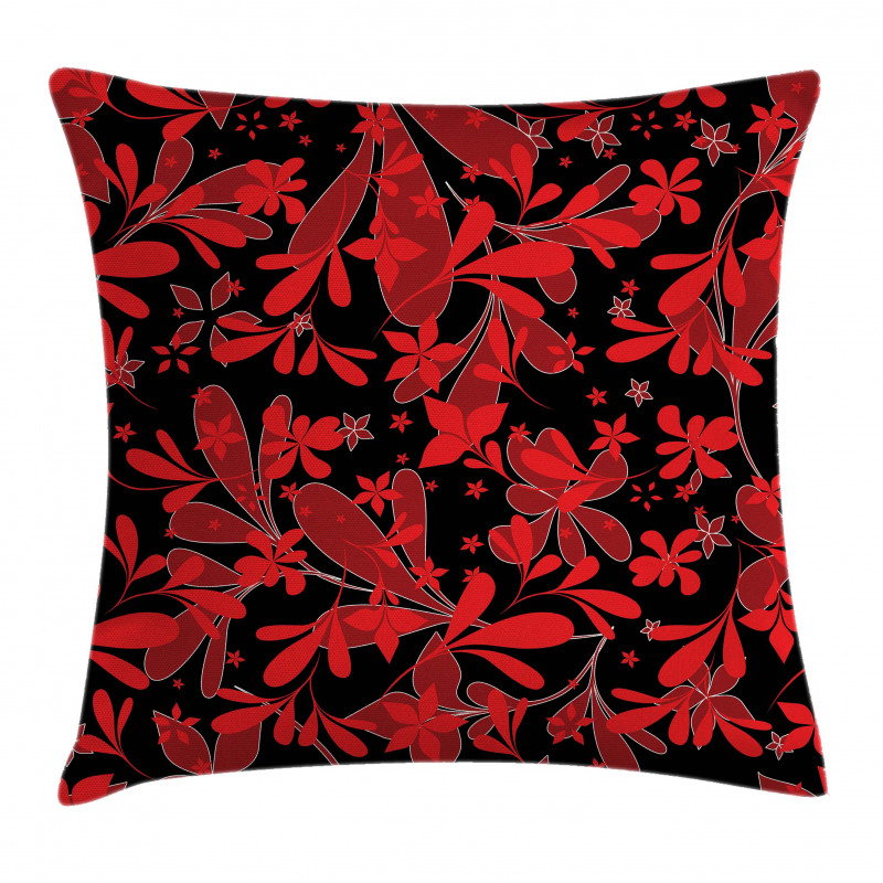 Oceanic Island Flower Pillow Cover