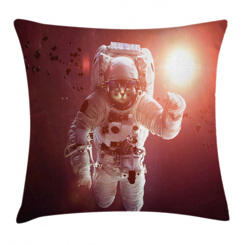 Pet in Suit Galaxy Pillow Cover