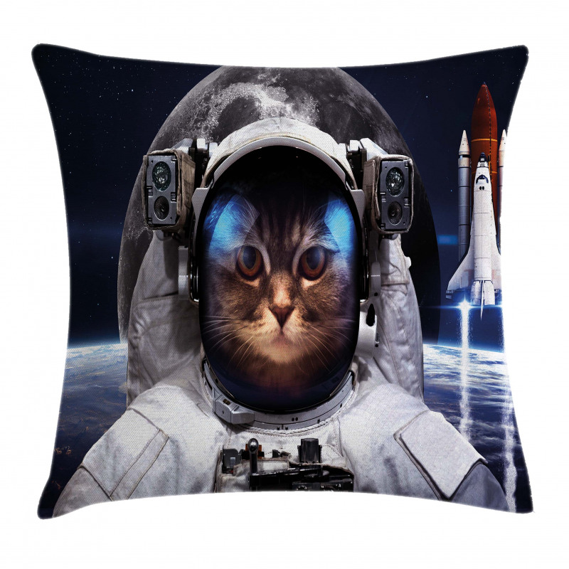 Space Traveller Pet Pillow Cover