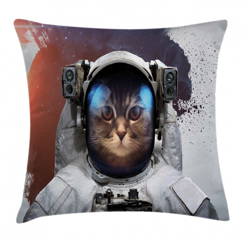 Grunge Cosmonaut Suit Pillow Cover