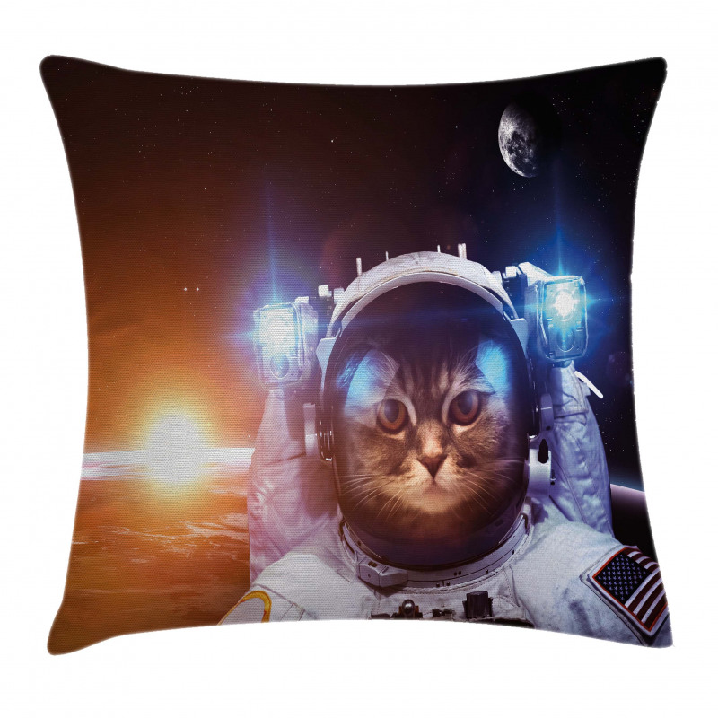 Sun Lunar Eclipse Pillow Cover