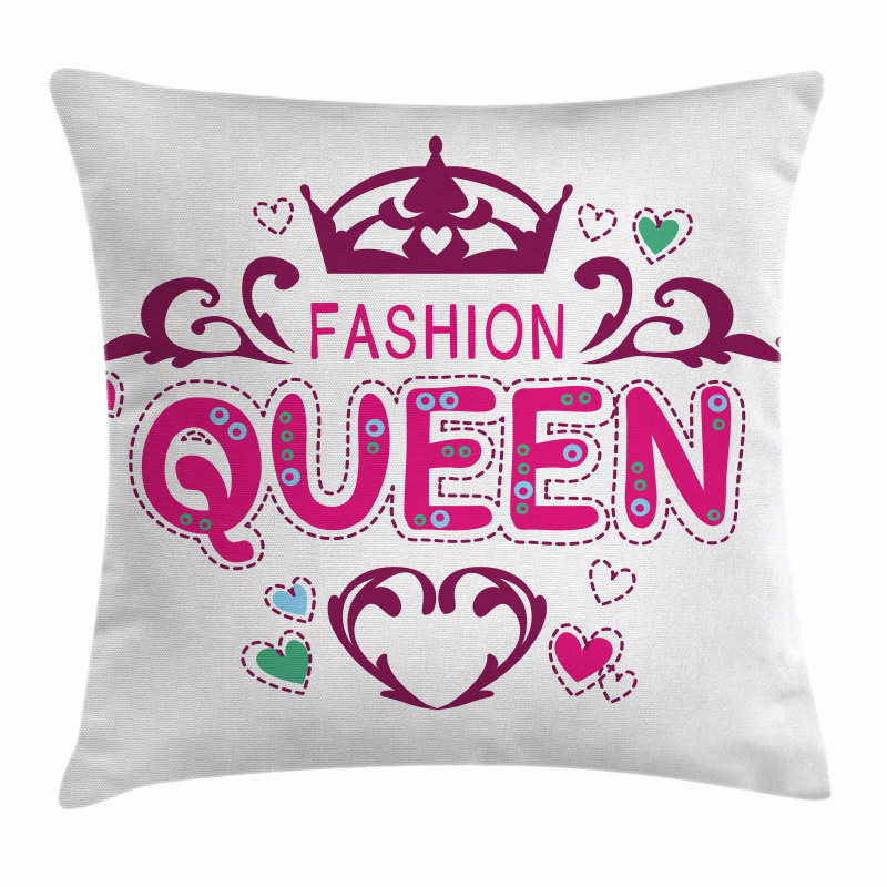 Girlish Fashion Pillow Cover