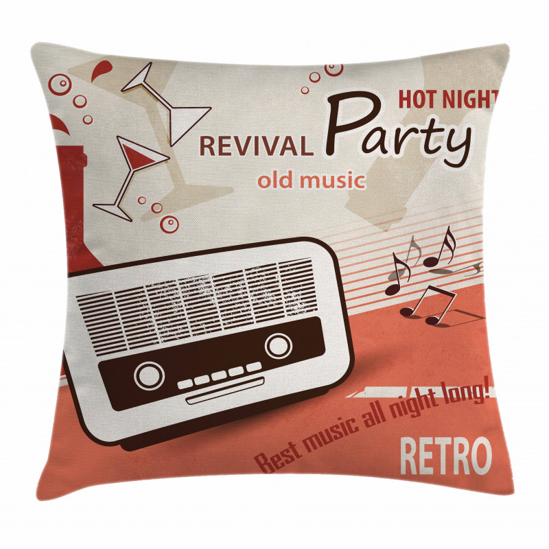 70s Party Pillow Cover