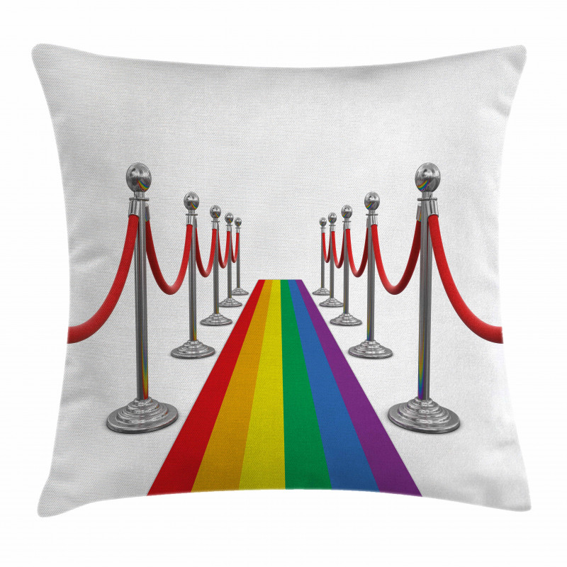 Carpet Stanchions Event Pillow Cover